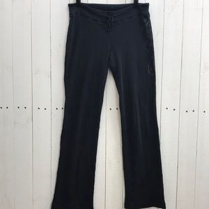 Prana Black wide leg lounge pants